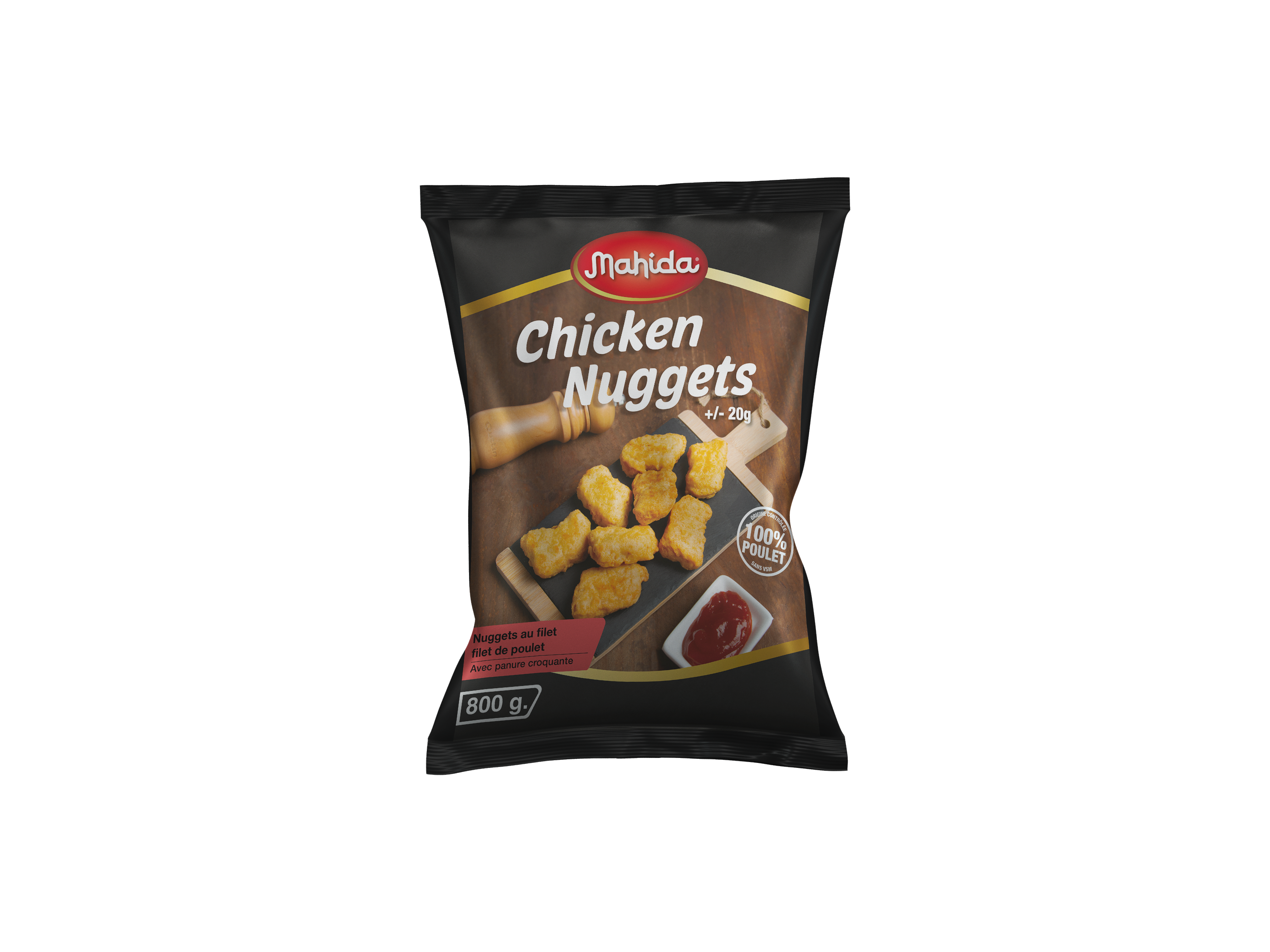 NUGGETS 67% FILET POULET